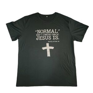 NIB Mens Casual Short Sleeve T-shirt 2XL